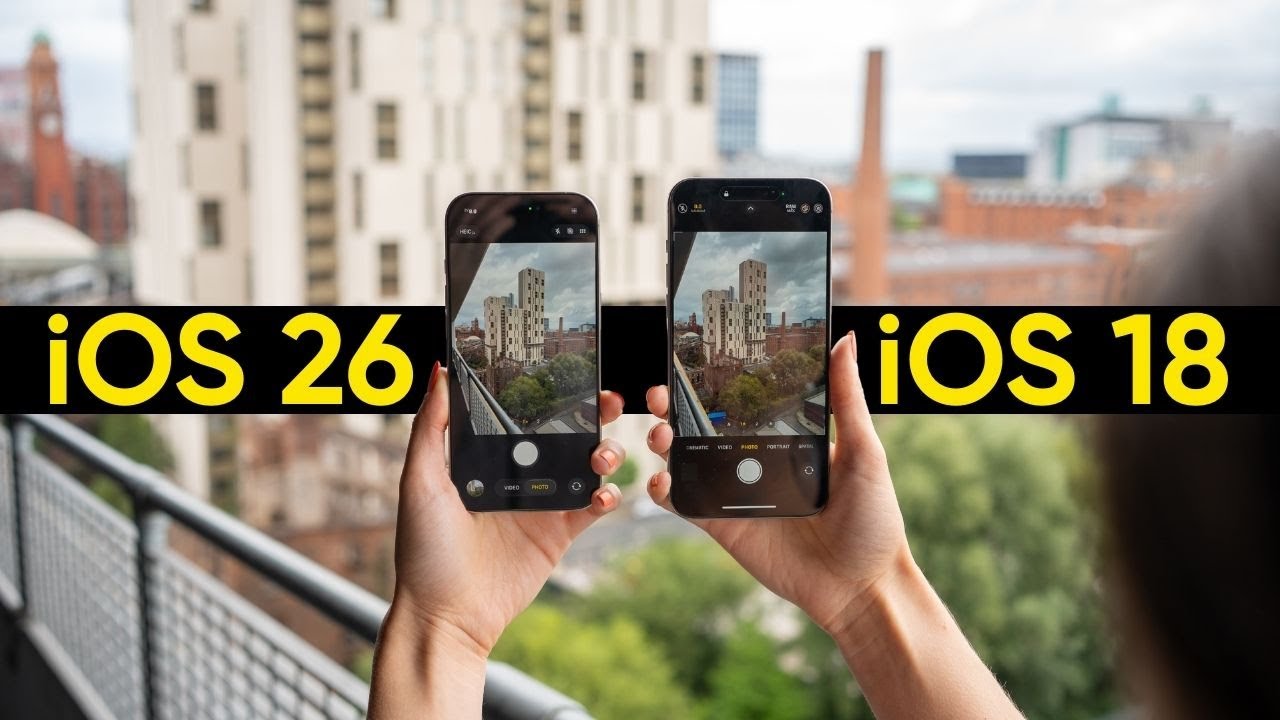 iOS 26 Camera Update &ndash; iOS 18 Photo Mode Comparison