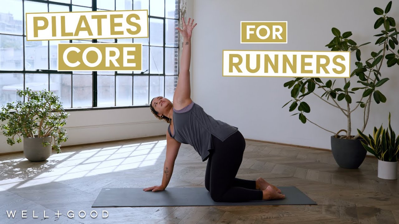 12 Minute Pilates Core Workout for Runners | Trainer of the Month Club | Well+Good