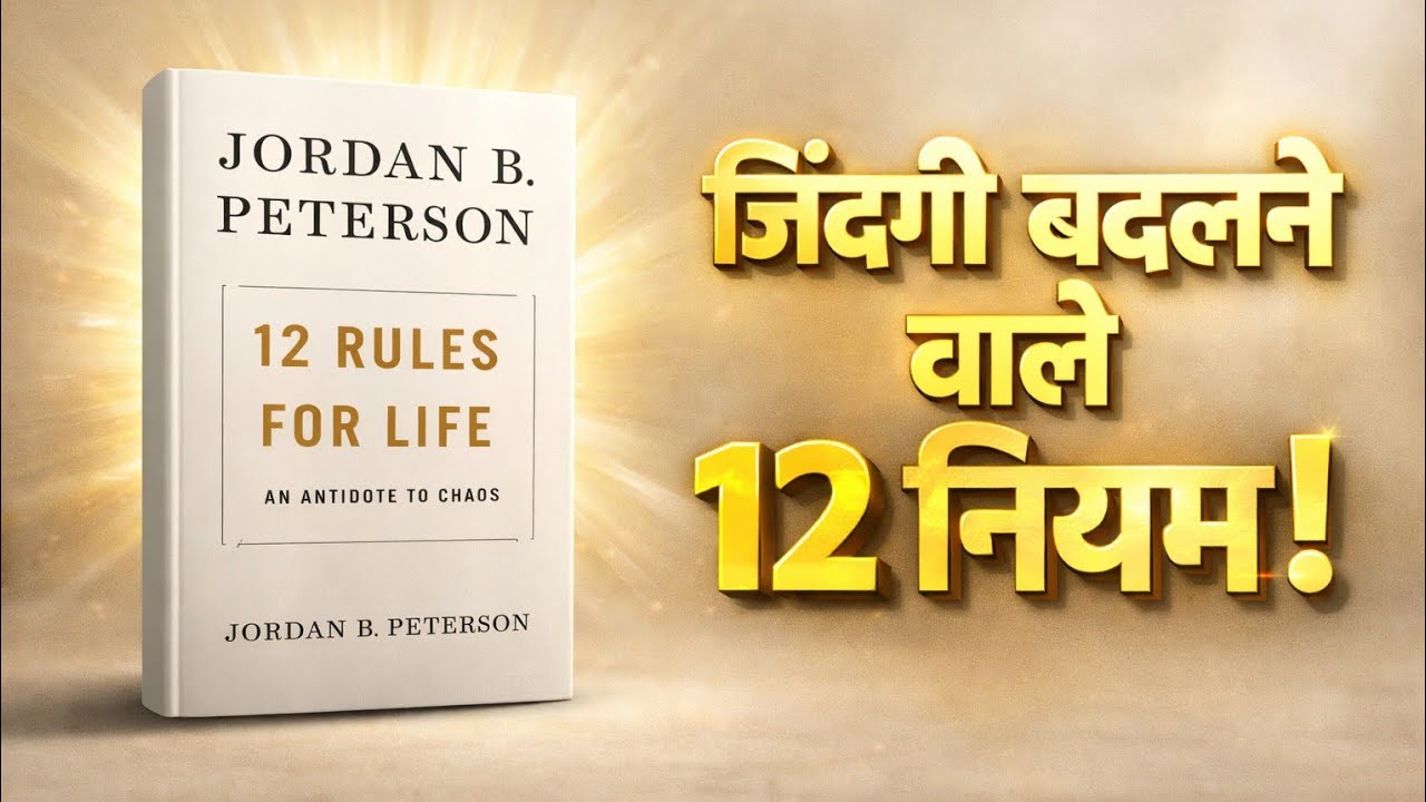 जिंदगी बदलने वाले 12 नियम!!🤑🔥12 Rules For Life By Jordan B. Peterson #selfbookhub