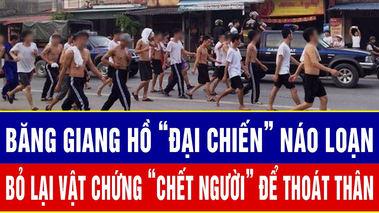 Điểm nóng sáng 19/3: Băng giang hồ “đại chiến” náo loạn, bỏ lại vật chứng “chết người” để thoát thân