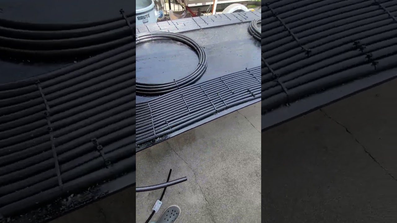 DIY solar pool heater for intex pool