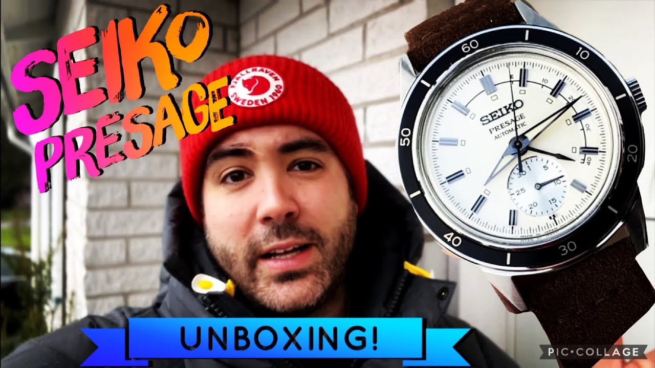 Распаковка Seiko Presage!