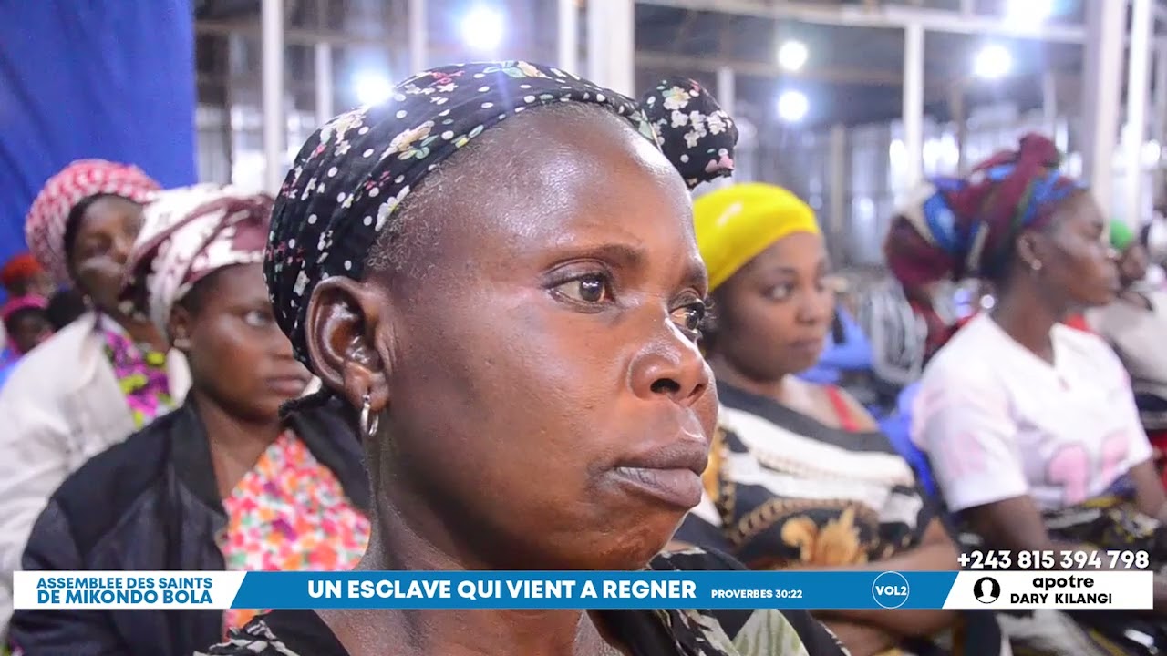 un esclave qui vien à Régner deux jours avec Apôtre dary kilangi