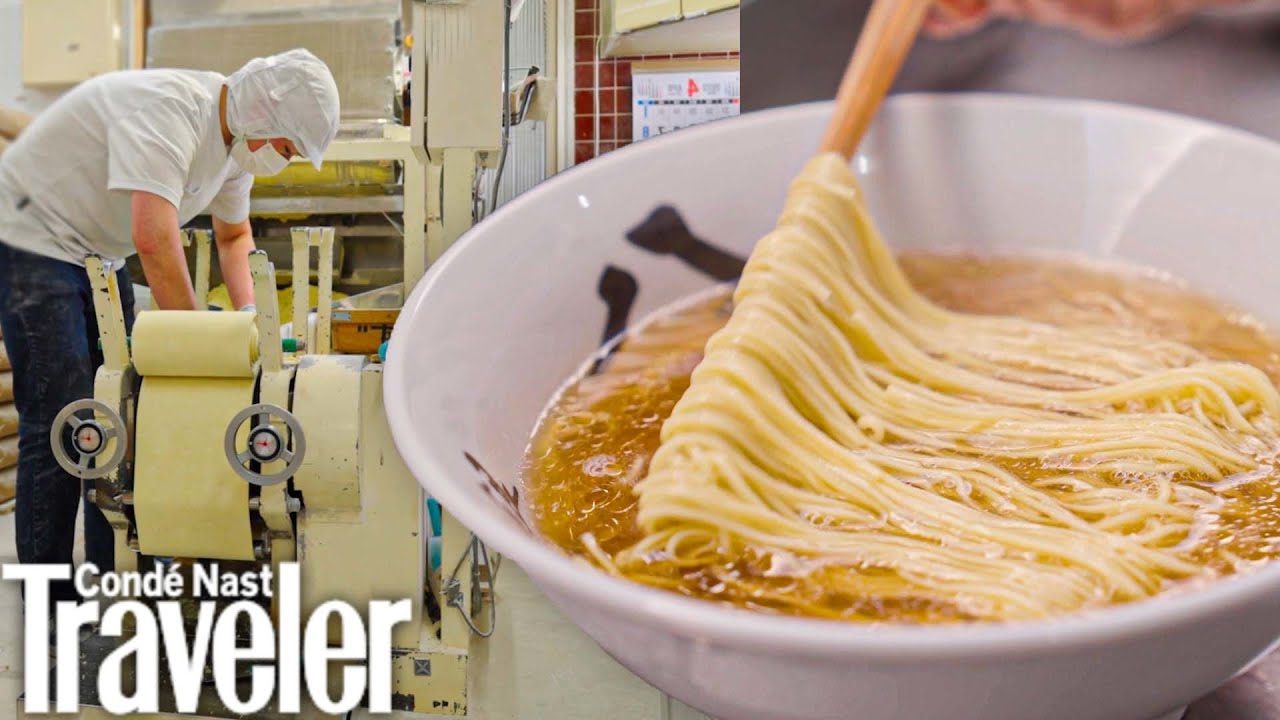 The Small Tokyo Noodle Factory Making Michelin Star Ramen | Local Process | Condé Nast Traveler