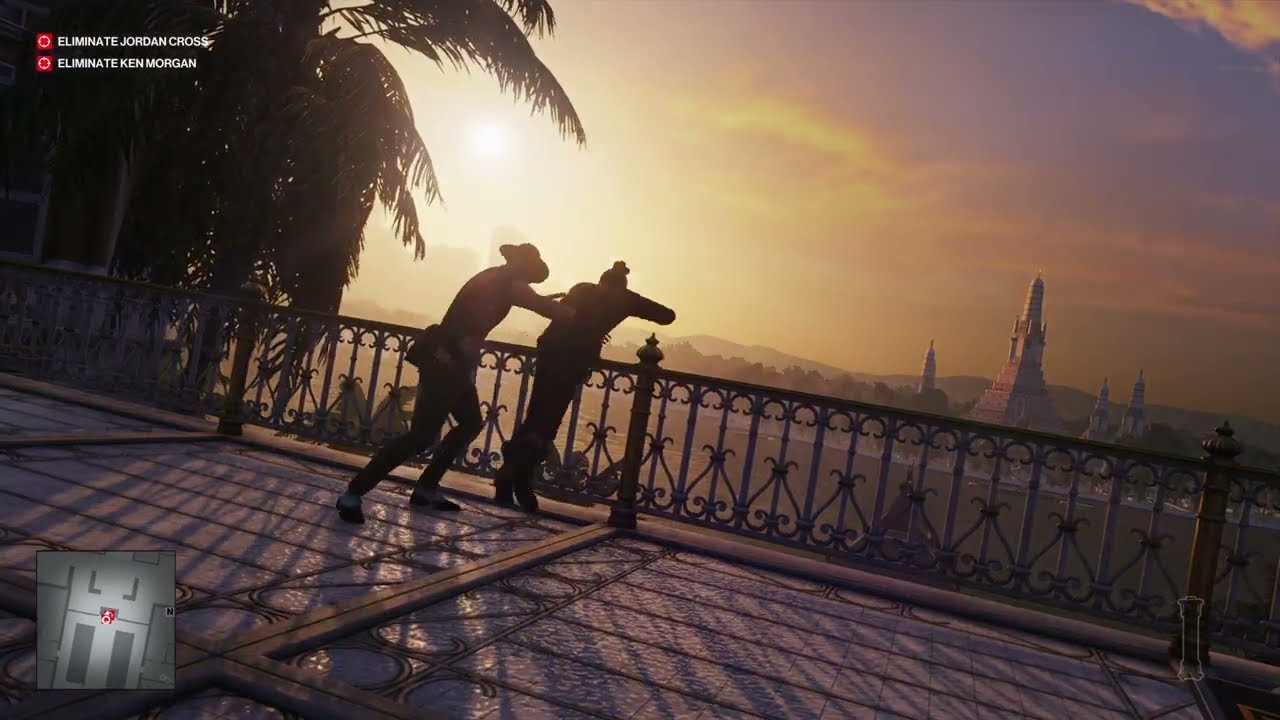 Hitman 3 Bangkok: Glass Breaking double kill