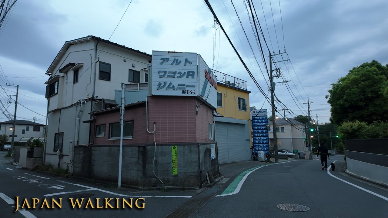【4K】 東京散歩 多摩市 part 1 | 4K Japan Walking