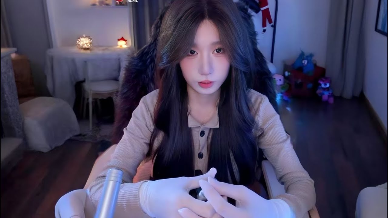 【ASMR 3dio】芒果（无人声）  清洁耳道 放松身心   搓麦 棉签掏耳