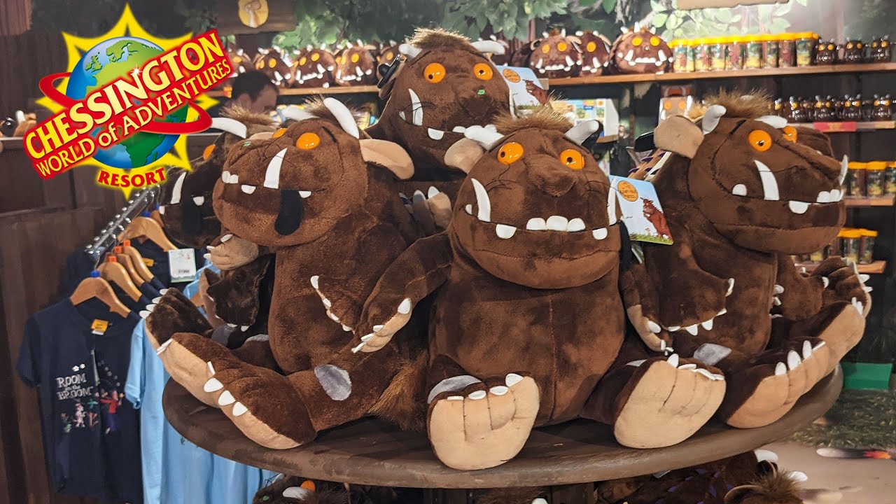 The Gruffalo Gift Shop Walkthrough at Chessington World of Adventures (Nov 2021) [4K]