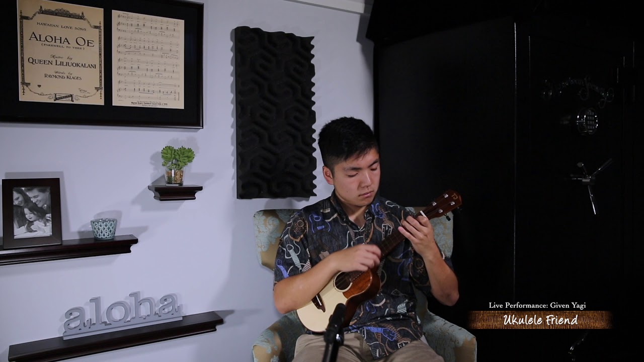 UKULELE FRIEND: Given Yagi and Custom Toda Concert Ukulele - (Live Performance)
