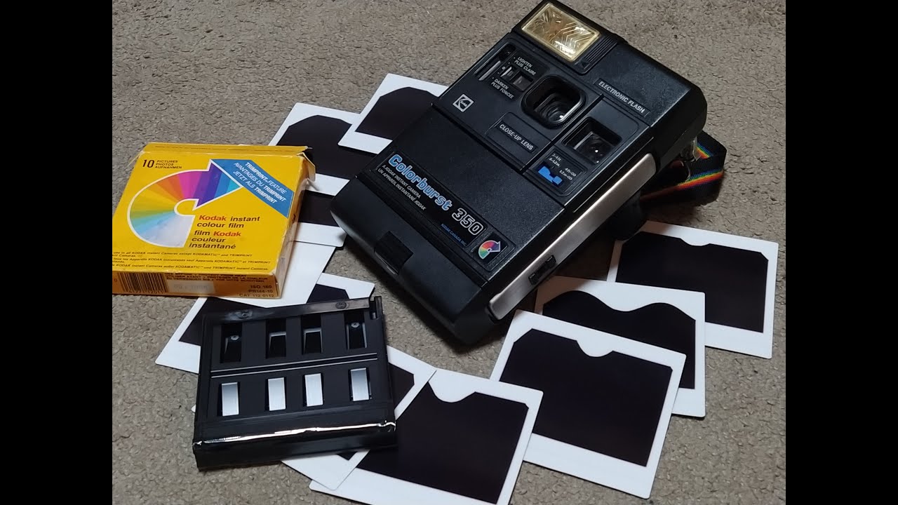 Kodak instant camera Colorbrust 350 / EK260-EF TEST