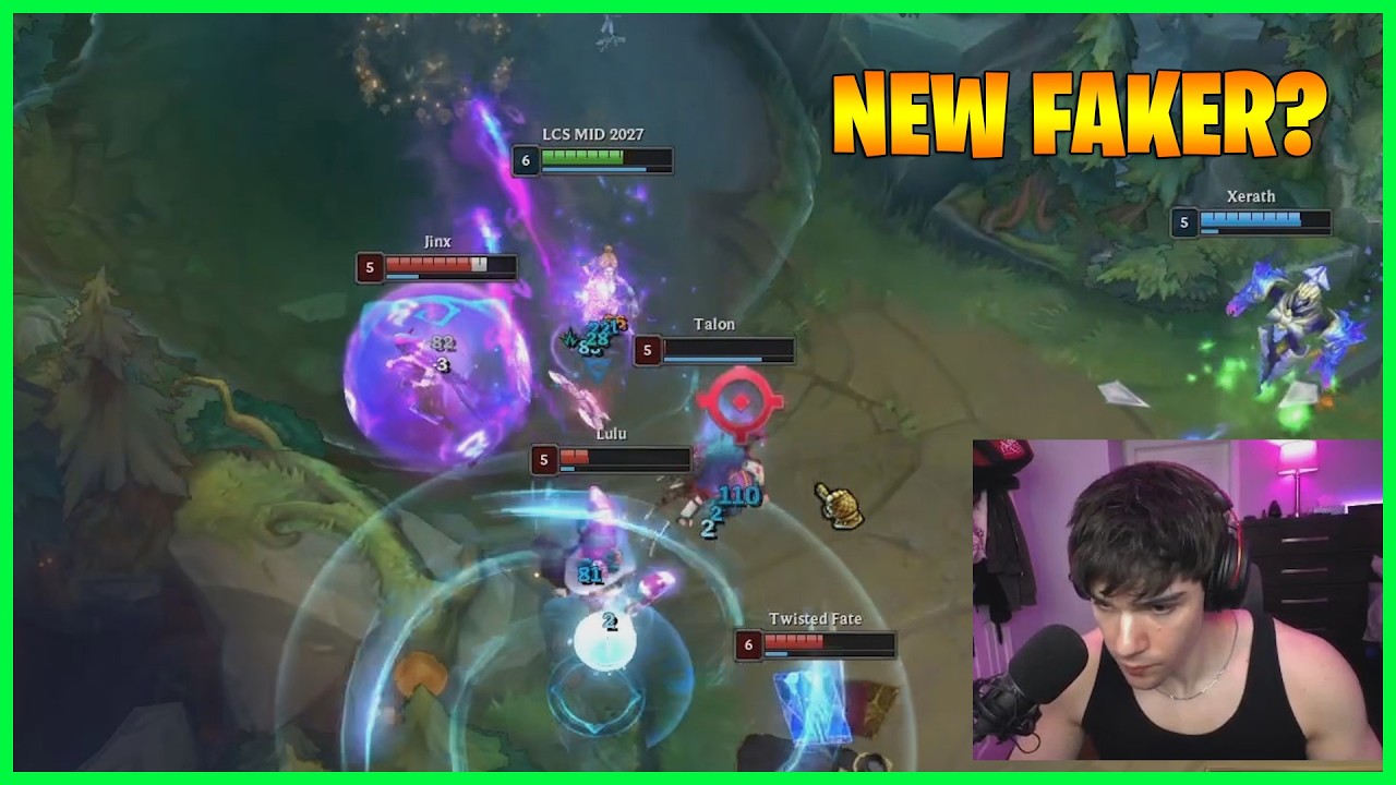Это новый Faker из Северной Америки? Лучшие моменты LoL, эпизод 3378