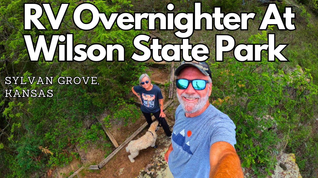 Utah RV Trip Stop 15:  RVing Wilson State Park, Wilson, Kansas