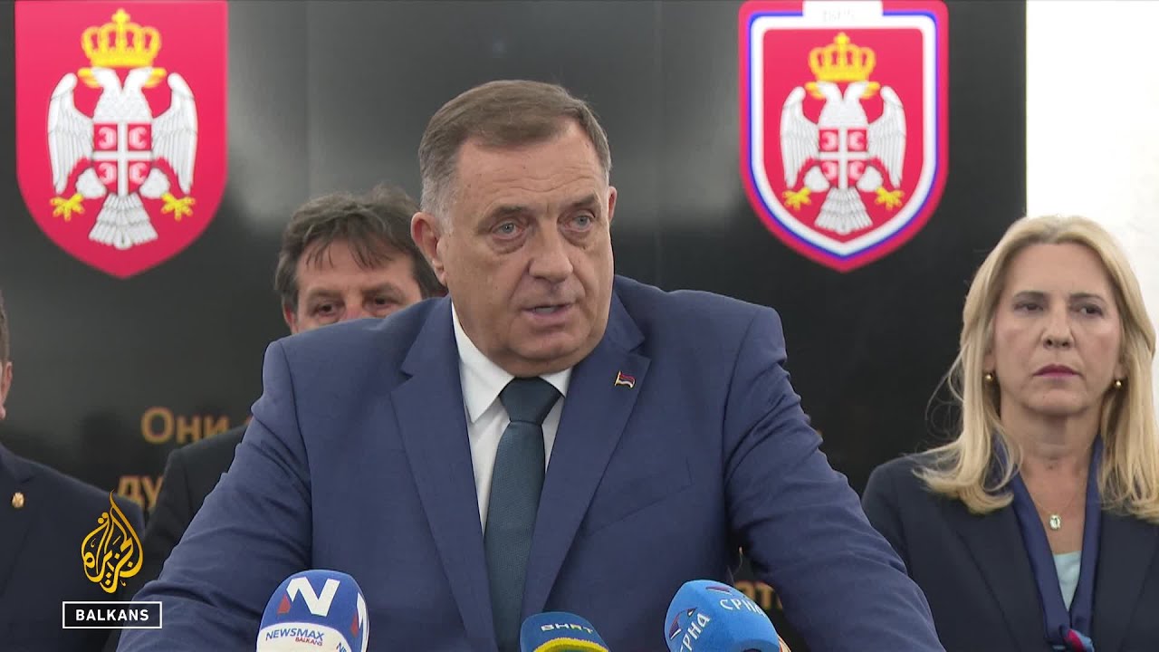 'Država bezakonja': Dodik, Višković i Stevandić u kasarni OS BiH