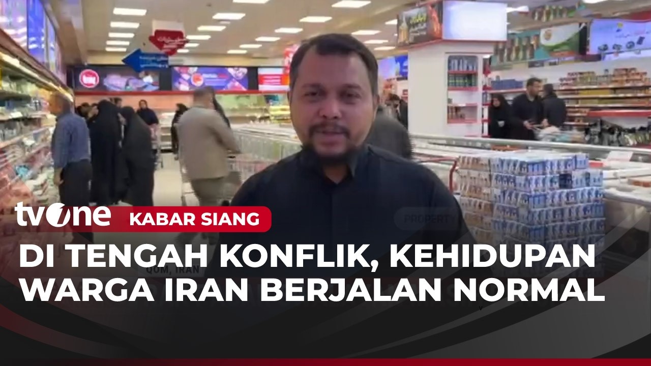 Warga Iran Beraktivitas Seperti Biasa, Tak Takut Meski Perang Masih Berlangsung | Kabar Siang
