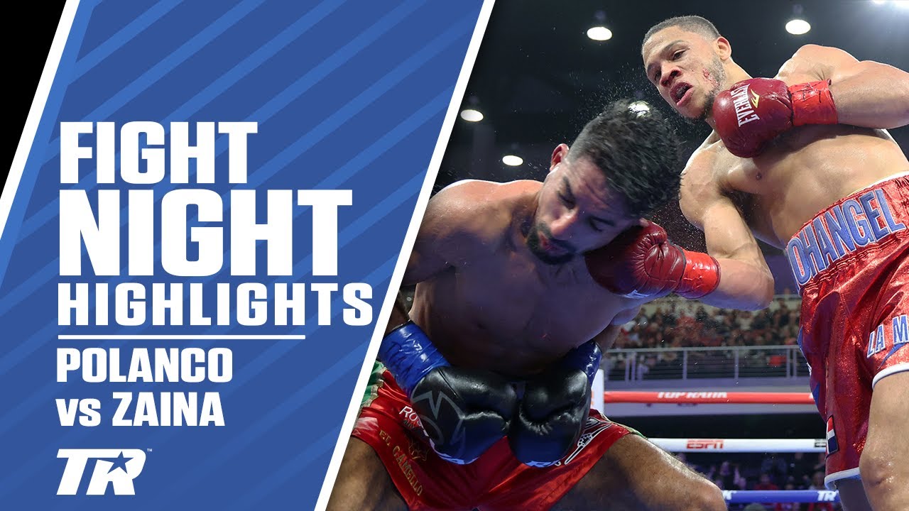 Rohan Polanco Gets A Knockdown In UD Vs Tarik Zaina | FIGHT HIGHLIGHTS