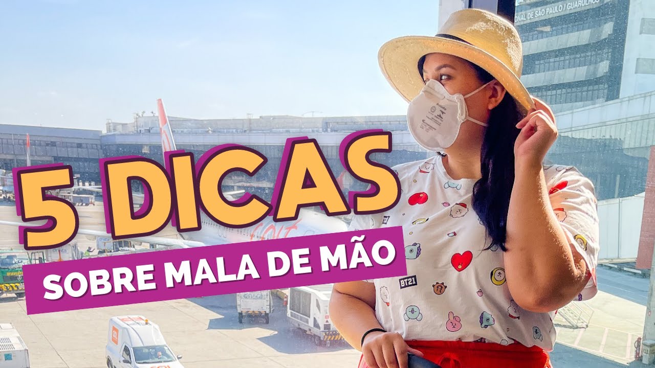 5 DICAS SOBRE MALA DE BORDO | Medidas da mala de mão e o que você pode e não pode levar a bordo
