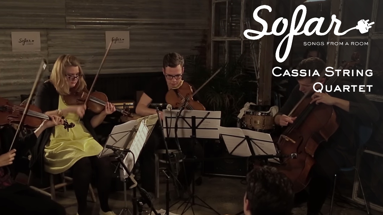 Cassia String Quartet - Pavel Fischer - Third String Quartet 4th Movement | Sofar London