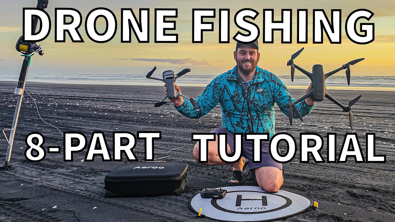 🎯A Complete Guide to DRONE FISHING ft Aeroo Pro & DJI Mavic Air 2 Fishing Tutorial HD NZ