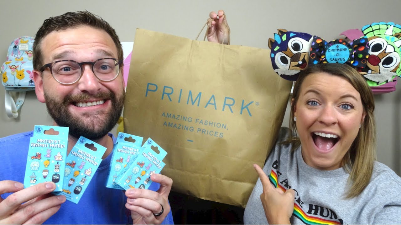 Disney Pin Unboxing and Primark Haul! July 2021