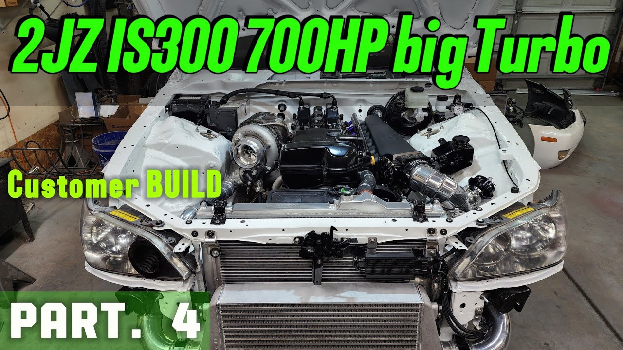 Сборка 2JZ-GE Turbo мощностью 700+ л.с. Lexus IS300, сборка для клиента.