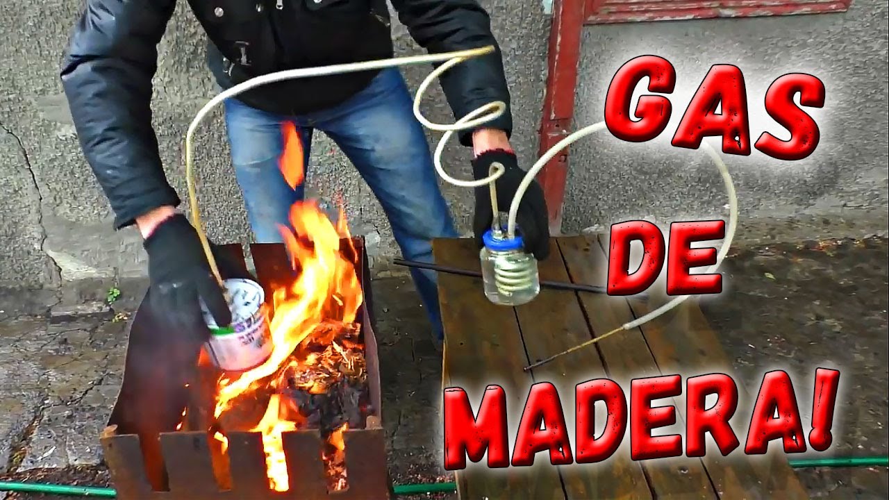 ✅ ¡Hizo una planta de pirólisis! ¿Cómo obtener gas de la madera? buena idea 20222 ✅