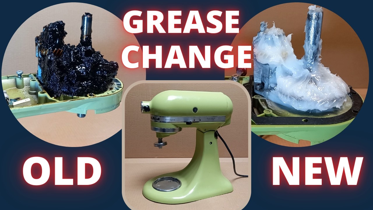 KitchenAid: Come sostituire Ingranaggio sacrificale e cambiare grasso alimentare (Guida Completa)