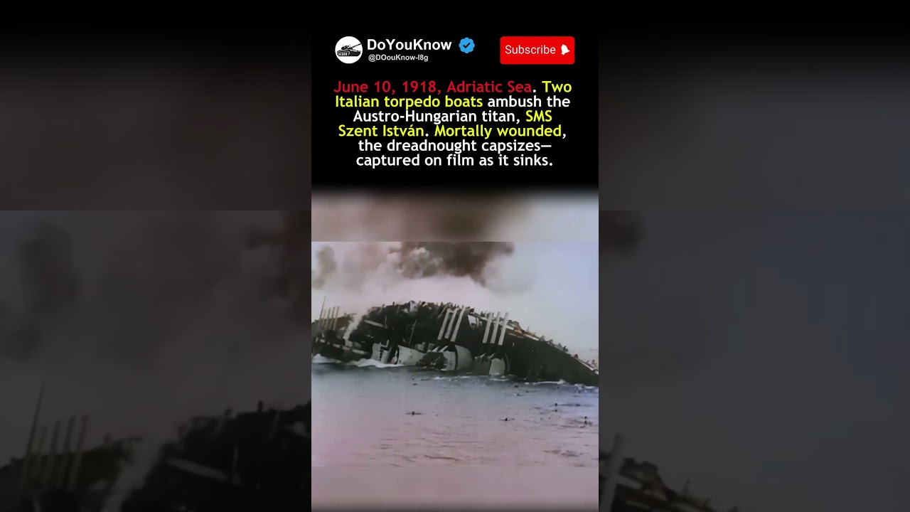 Sinking of a Giant #Shorts #HistoryFacts #RareFootage #Terrifying #Educational #DidYouKnow #ww1