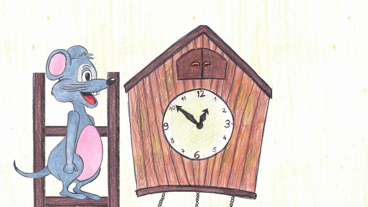 HICKORY DICKORY DOCK -  Smile Kids Song - Nursery Rhymes
