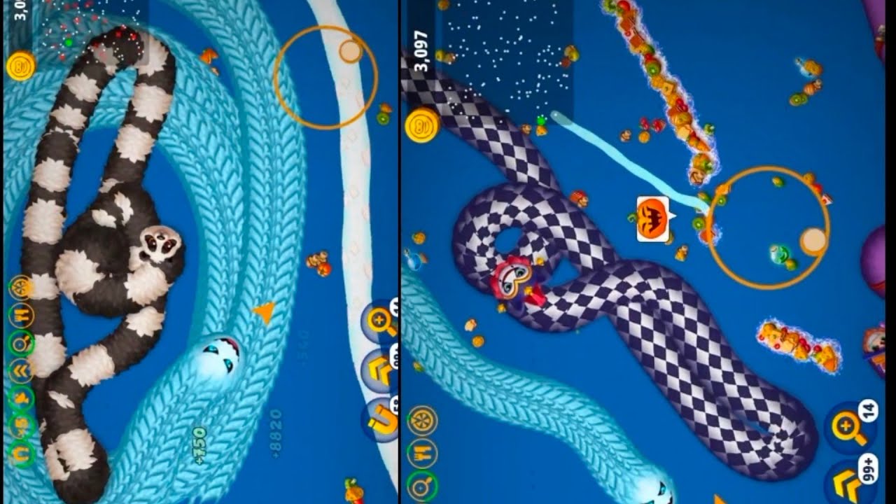 🐍WORMS ZONE.IO BEST GAMING 2025 |#15 | Big worm Worms Zone.io #snakegamespro #wormszone BIGGESTSNAKE