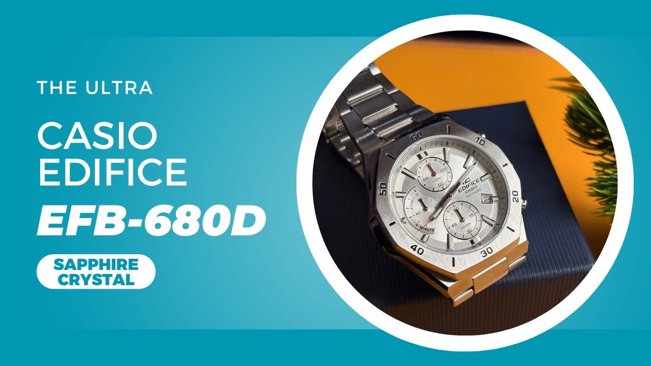 The Casio Edifice EFB-680D | The Ultimate Blend of Style & Precision | EDIFICE EFB-680D-2BVUDF |