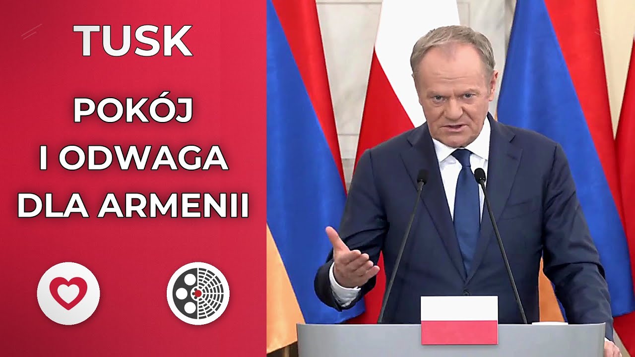 Spotkanie z mediami Premiera Donalda Tuska i Premiera Armenii Nikola Paszyniana