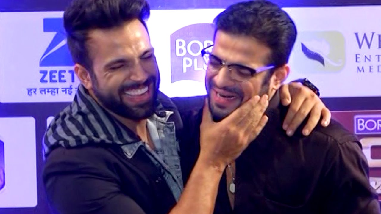 ZeeTv Gold Awards 2016 &ndash; Karan Patel & Rithvik Dhanjani's BROMANCE At Gold Awards 2016 Red Carpet