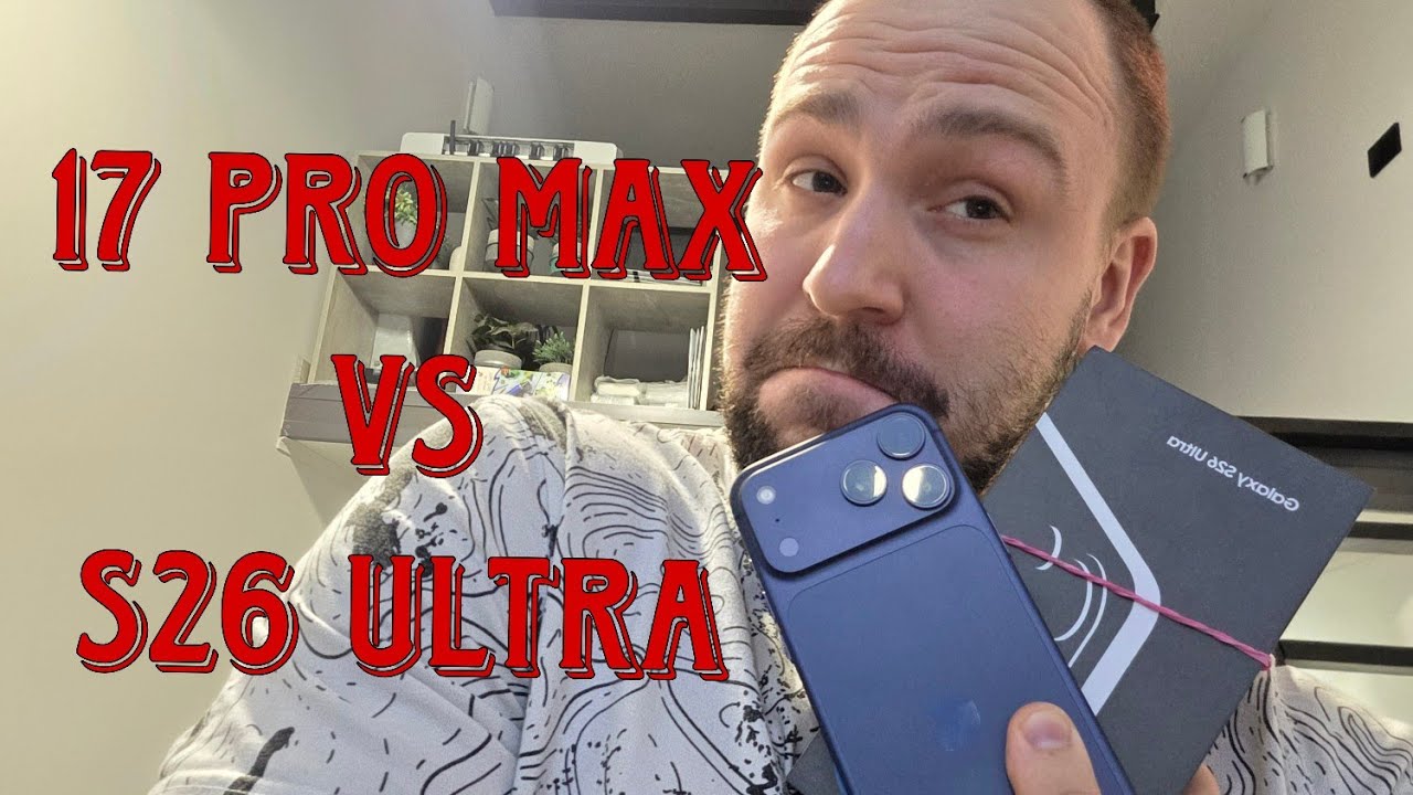 Samsung galaxy s26 ultra va iPhone 17 pro max сравнение экрана и камер
