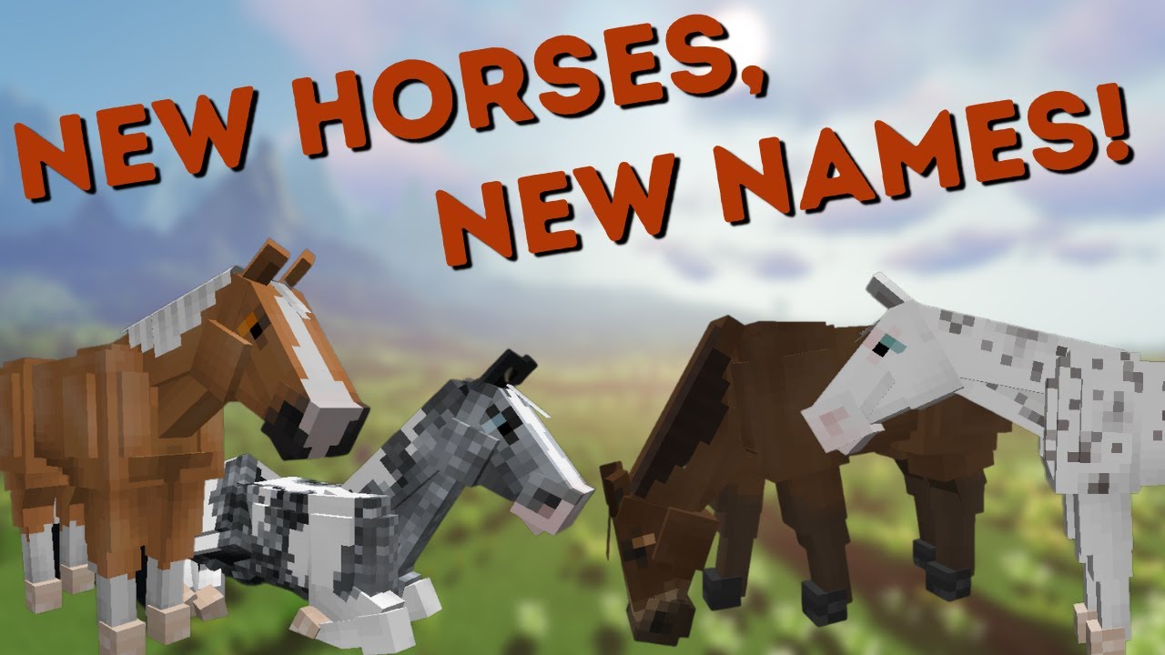 naming the new foals - Minecraft SWEM RRP