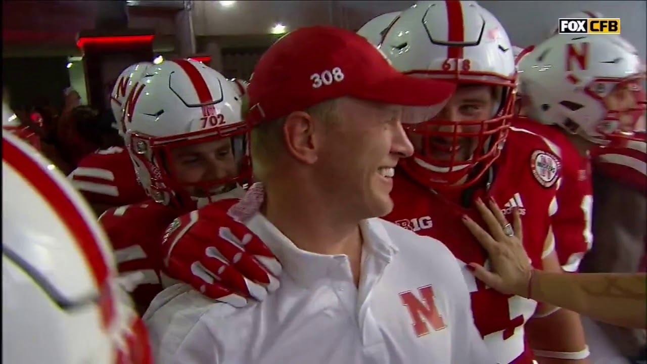 Scott Frost's First Tunnel Walk As Husker Coach