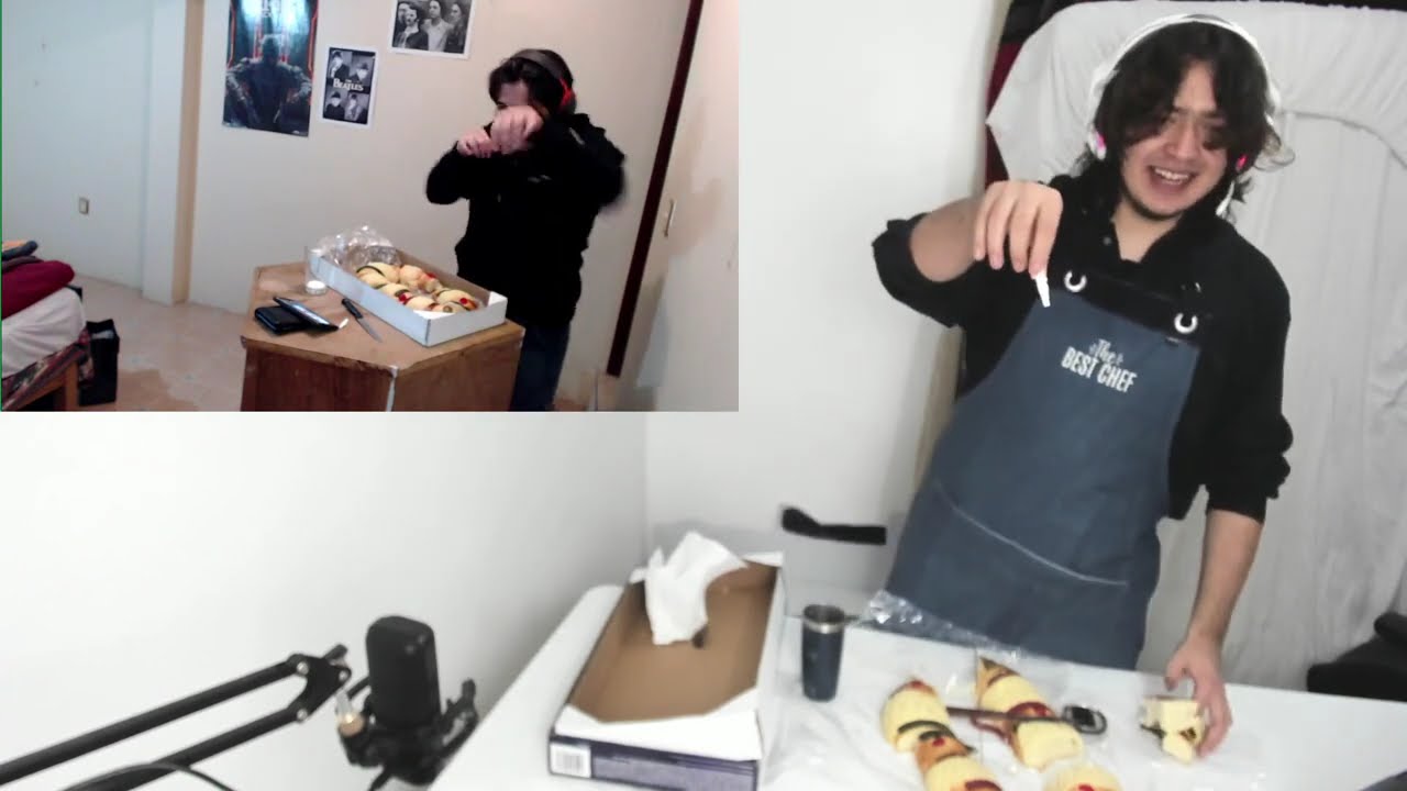 ESTAILUS PARTIENDO ROSCA DE REYES con ROSH pt. 2 + vr con la estasquad