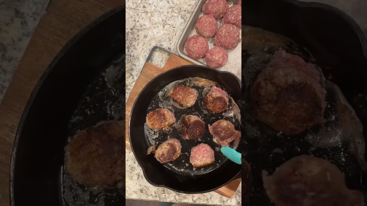 French onion meatball bake