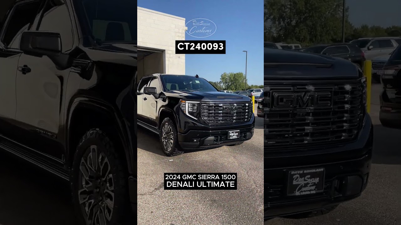 CUSTOM 2024 GMC Sierra Denali Ultimate #gmcsierra