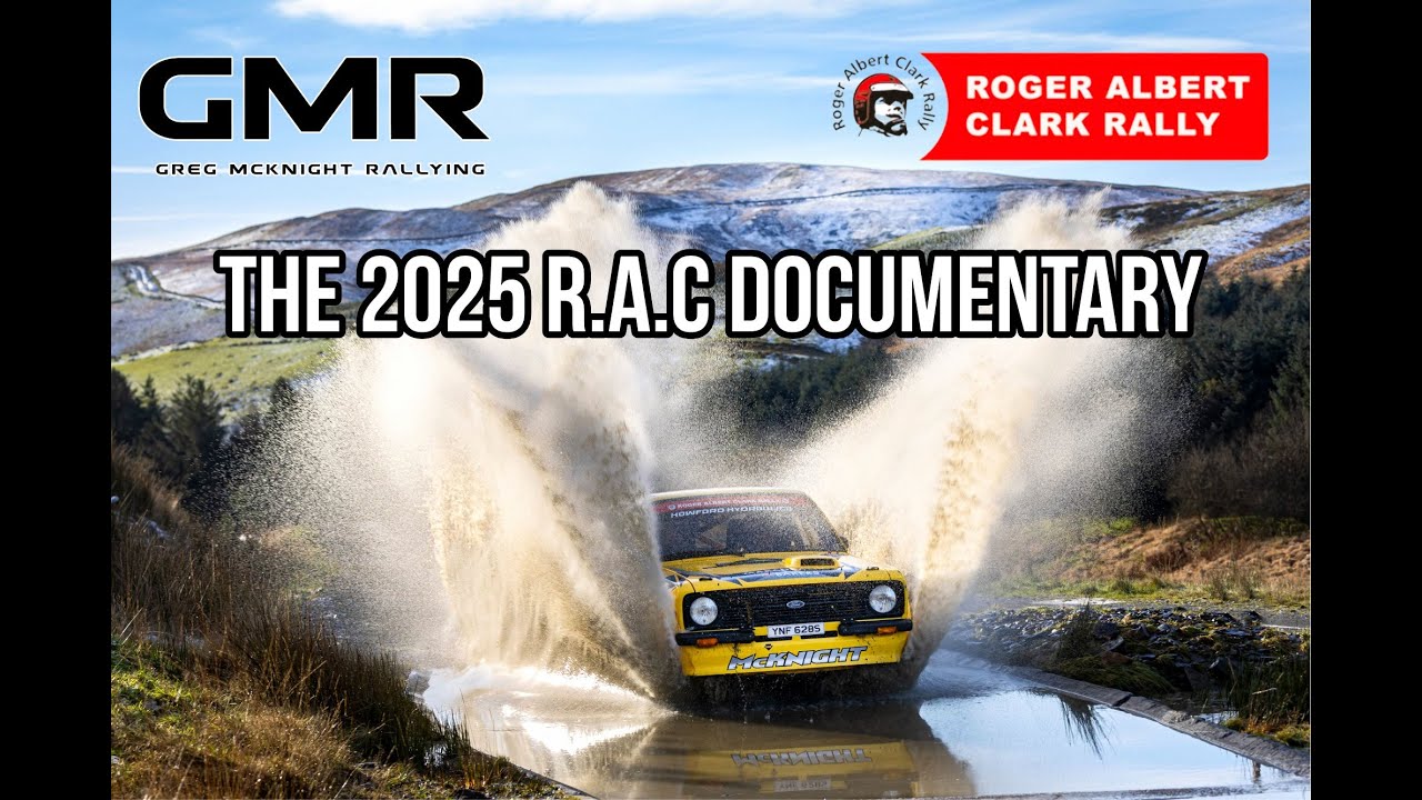 Roger Albert Clark Rally 2025 - Greg McKnight Rallying -  Full event documentary.