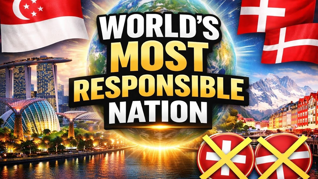 Singapore Ranked World's Most Responsible Nation Singapore Beats Switzerland and Denmark....