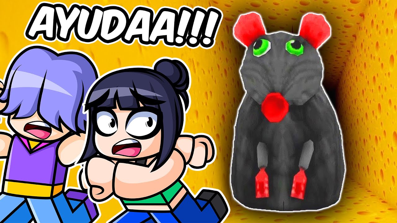 ZOEY ESCAPA de la RATA GIGANTE con MISTERIO en ROBLOX!