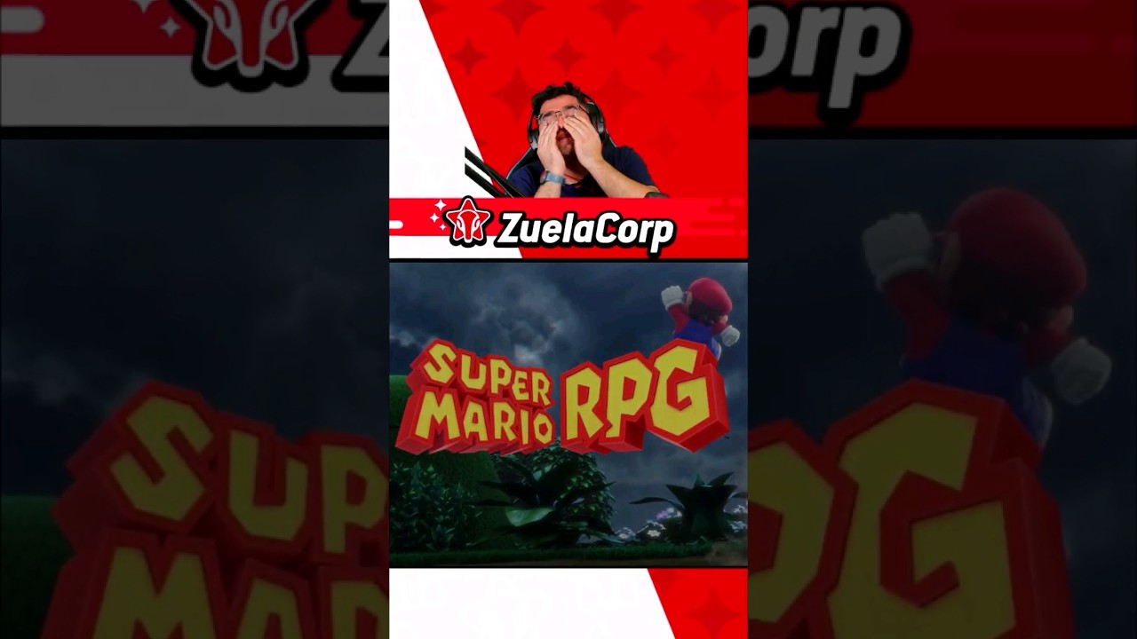 🤩 Finalmente!!🤯 // Super Mario RPG Remake React //#supermariorpg #supermariorpgremake #nintedodirect