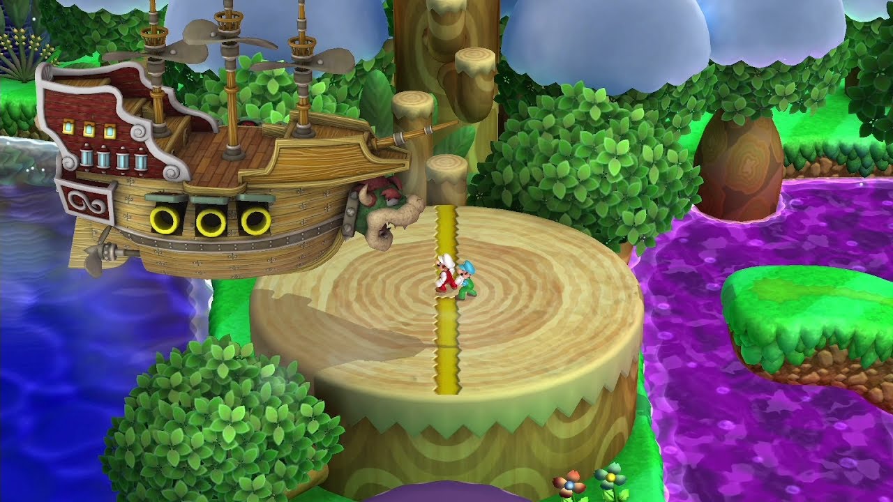 New Super Mario Bros U Deluxe - 5-Airship