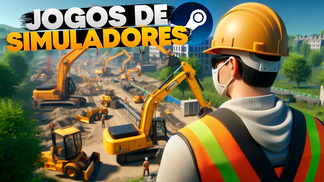 TOP 10 Melhores Jogos de Simuladores para PC em 2025 [REALISTAS e VICIANTES]