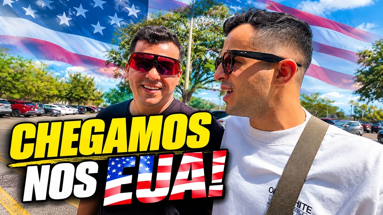 CHEGAMOS em ORLANDO e j&aacute; fomos &agrave;s COMPRAS!