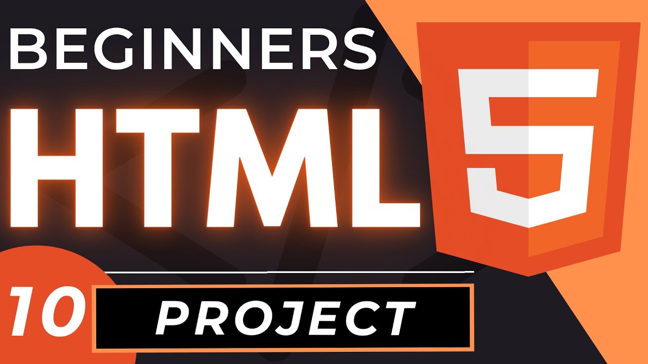 Проект веб-сайта на HTML5 для начинающих | Учебное пособие по первому HTML-проекту