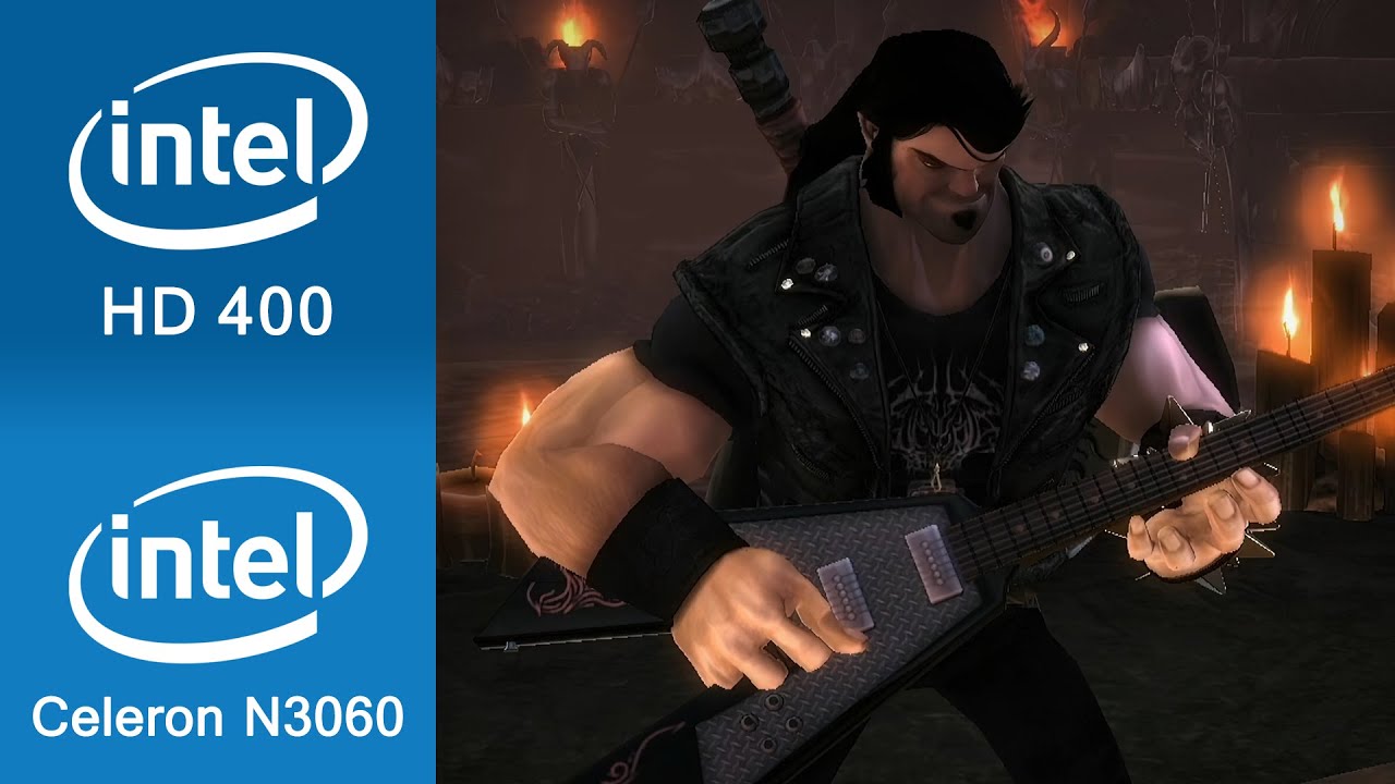 Brutal Legend Gameplay Intel HD 400 + Intel Celeron N3060