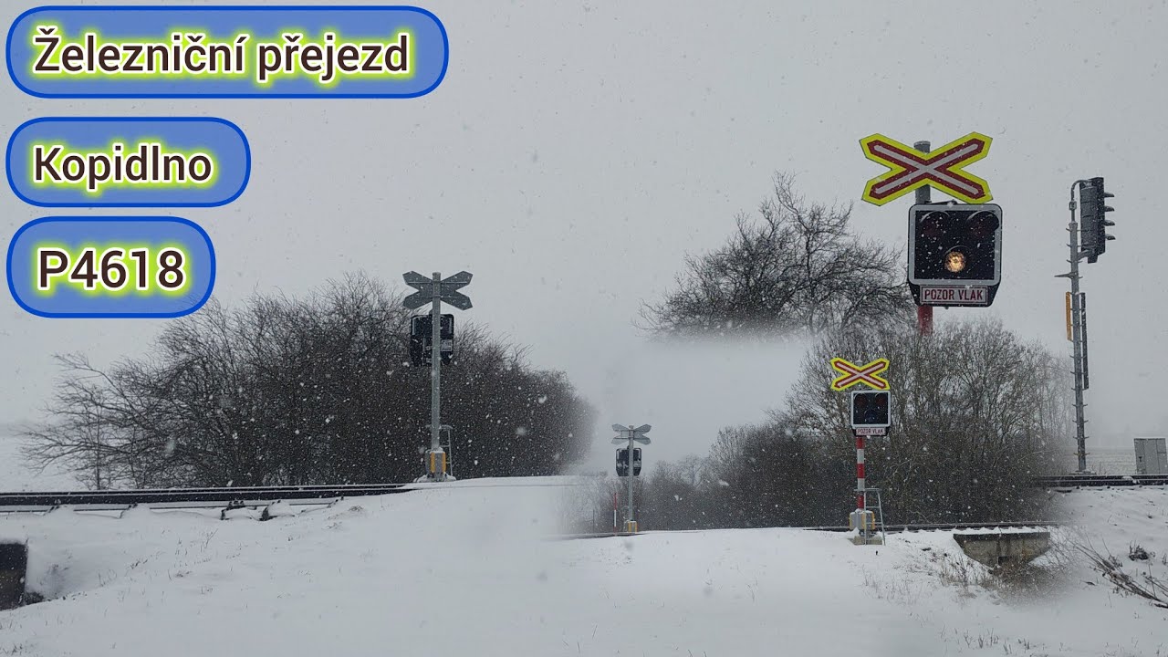Železniční přejezd Kopidlno #2 [P4618] 31.12.2025