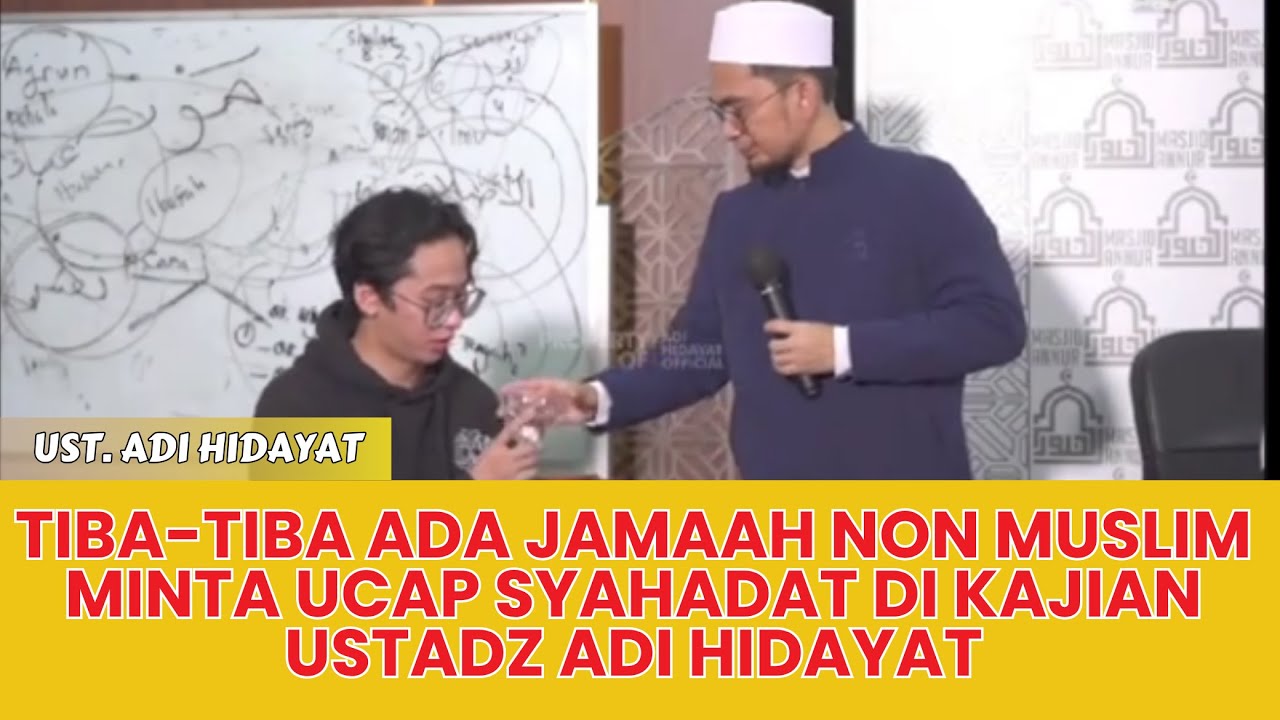 Momen Haru Ustadz Adi dengan remaja Nonis!