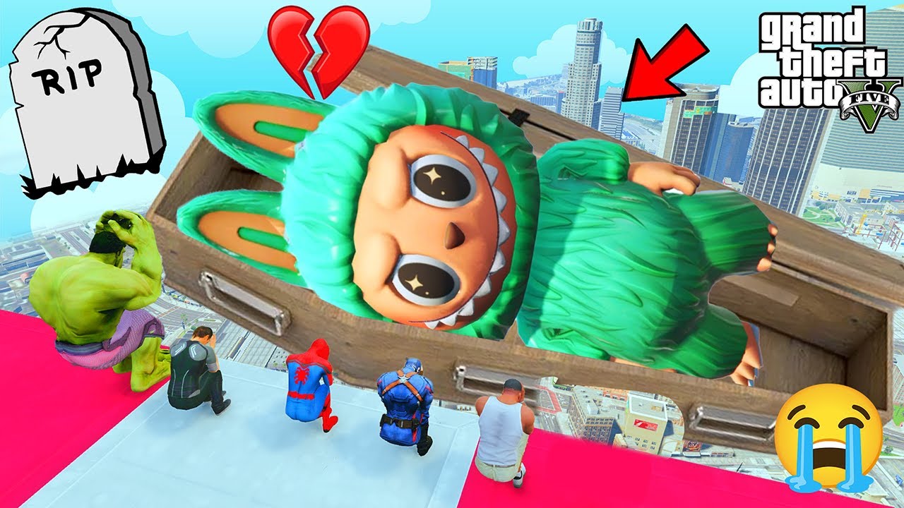 Labubu Doll Died But Who Killed ? Franklin Find In GTA 5 ! | GTA 5 AVENGERS Emotional Video